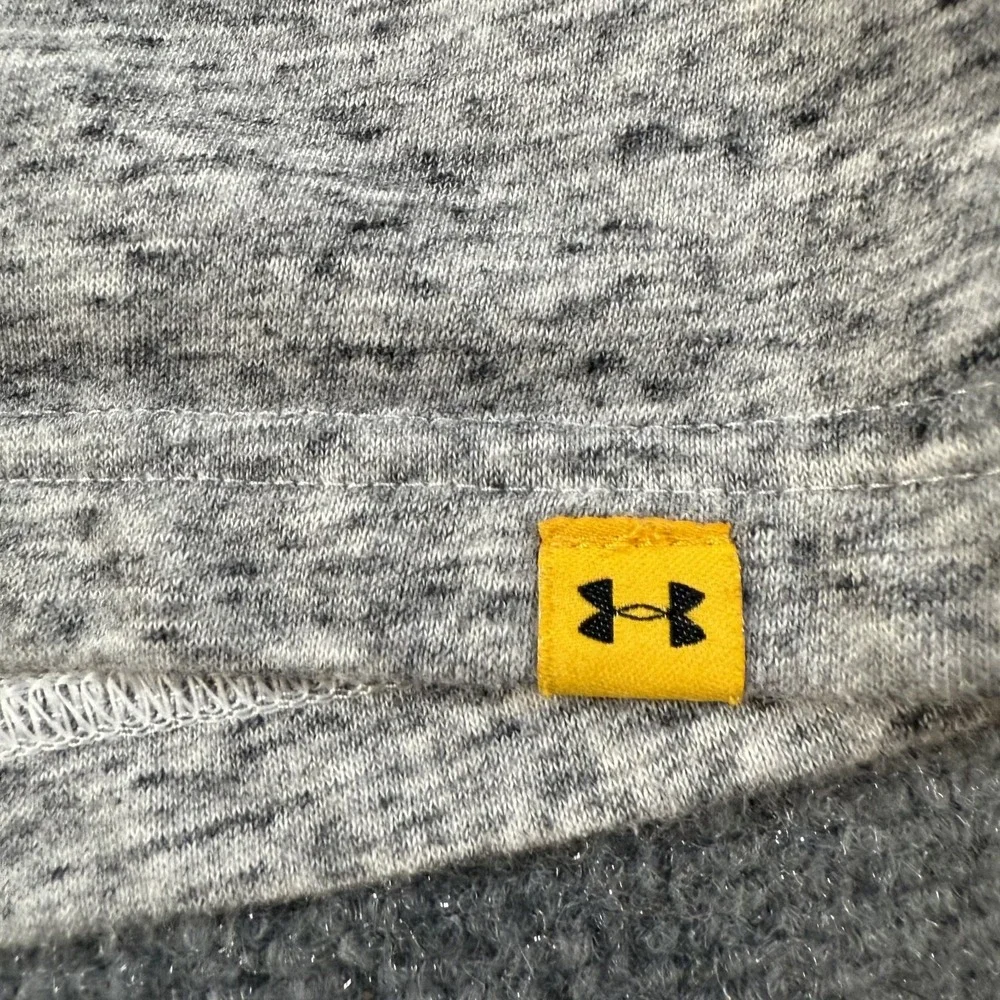 Under Armour Project Rock Hoodie Men's XL Gray Sleeveless Work‎ Out Gym Athletic